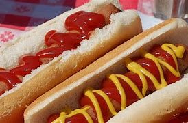 Large farm hot dog Sandwich