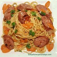 Oriental Sausage pasta