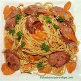 Oriental Sausage pasta