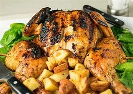Whole Charcoal grilled chicken