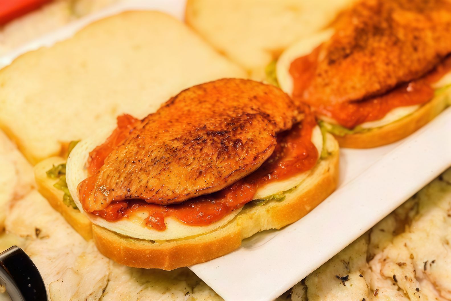 Grilled Chicken Panini Sandwich
