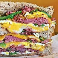 Pastrami Egg with Cheddar Platter