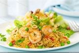Shrimp yellow rice