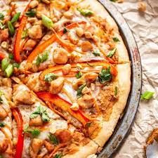 mix chicken Oriental pizza