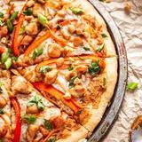 mix chicken Oriental pizza