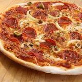 Crispy pizza