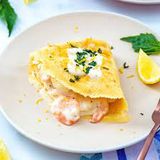 Shrimp crepe