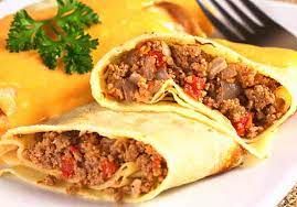 Meat crepe