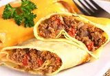 Meat crepe
