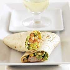 Grilled Shrimp Wrap Sandwich
