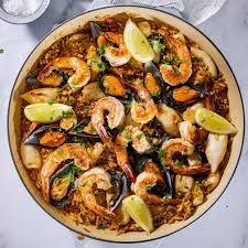 Peeled Seafood Paella