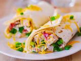 Cheddar chicken tortilla