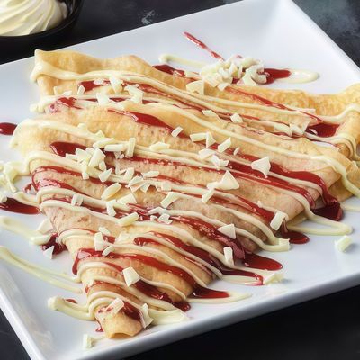 White Chocolate Crepe