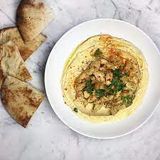 chicken shawarma Hummus
