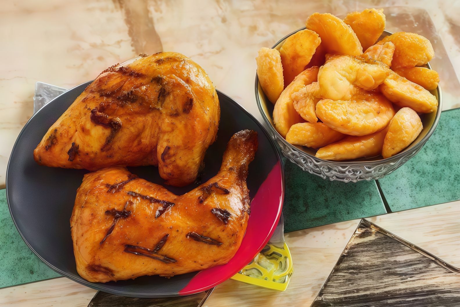 1/2 chicken meal
