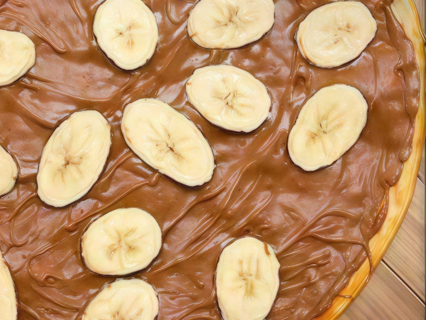 Nutella Banana Pie