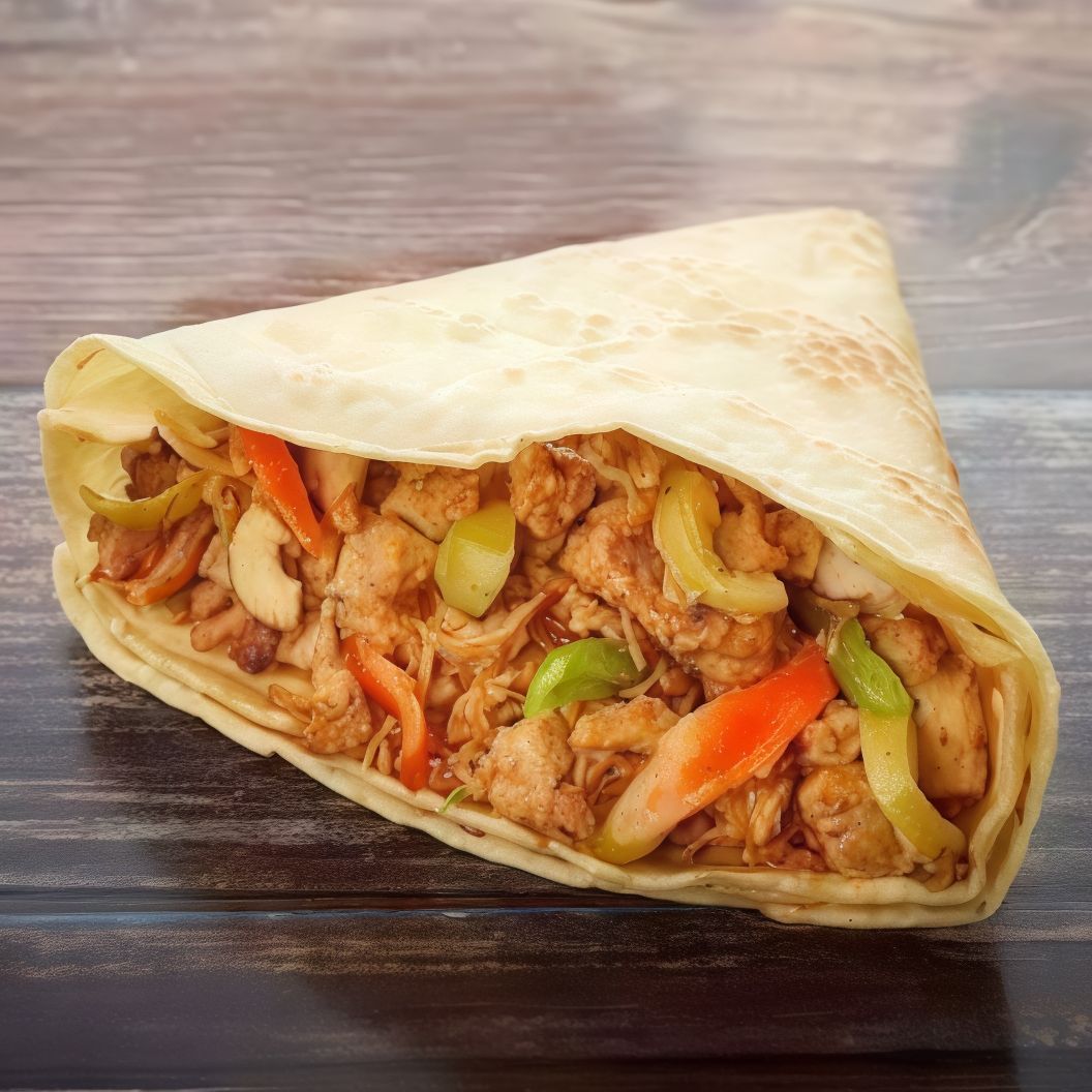 Mix Chicken Crepe