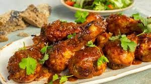 Spicy Chicken Pane Drumsticks Meal
