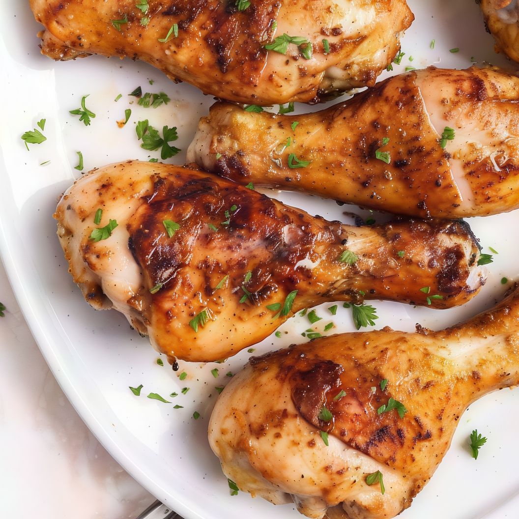 Grilled Chicken Drumsticks Meal