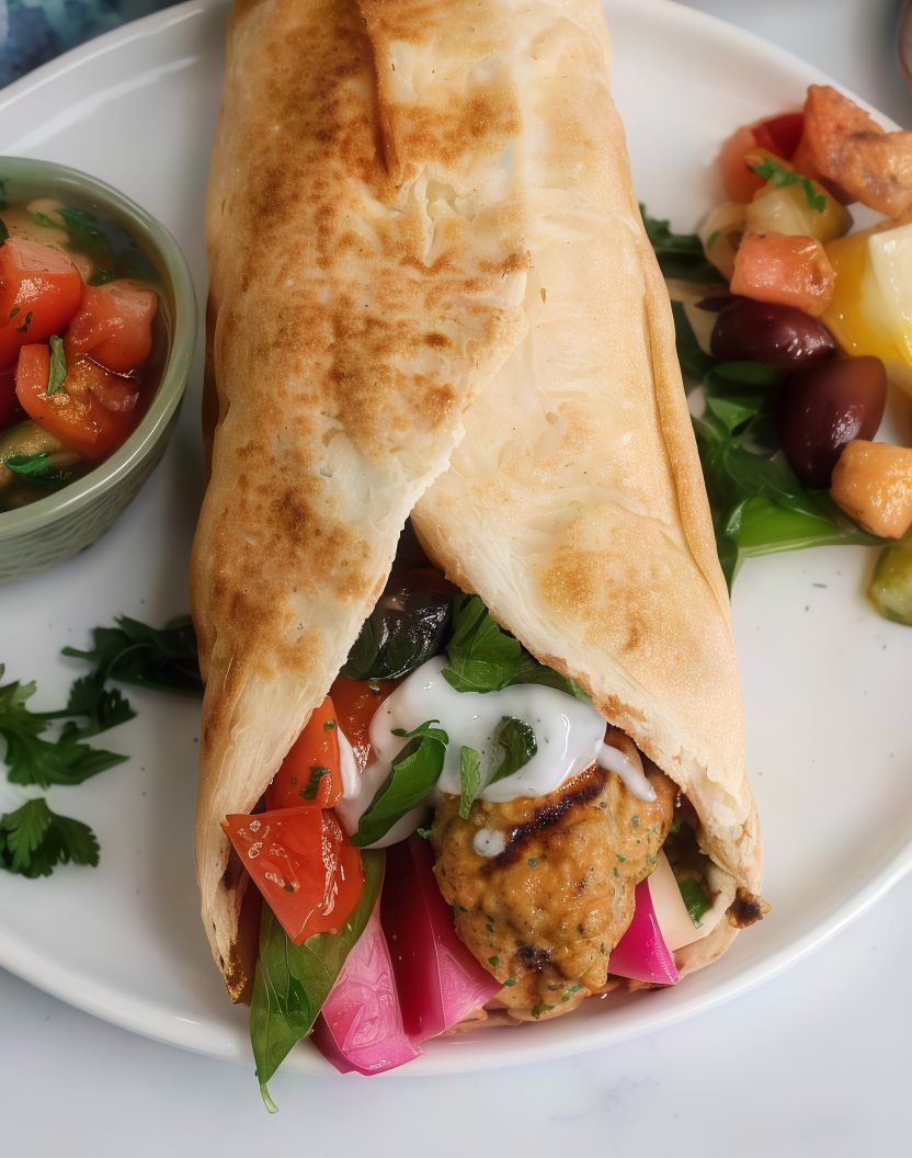 Chicken Kofta Sandwich