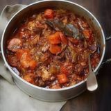 Okra Casserole With Oxtail