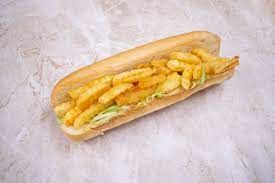 Mozzarella potato sandwich