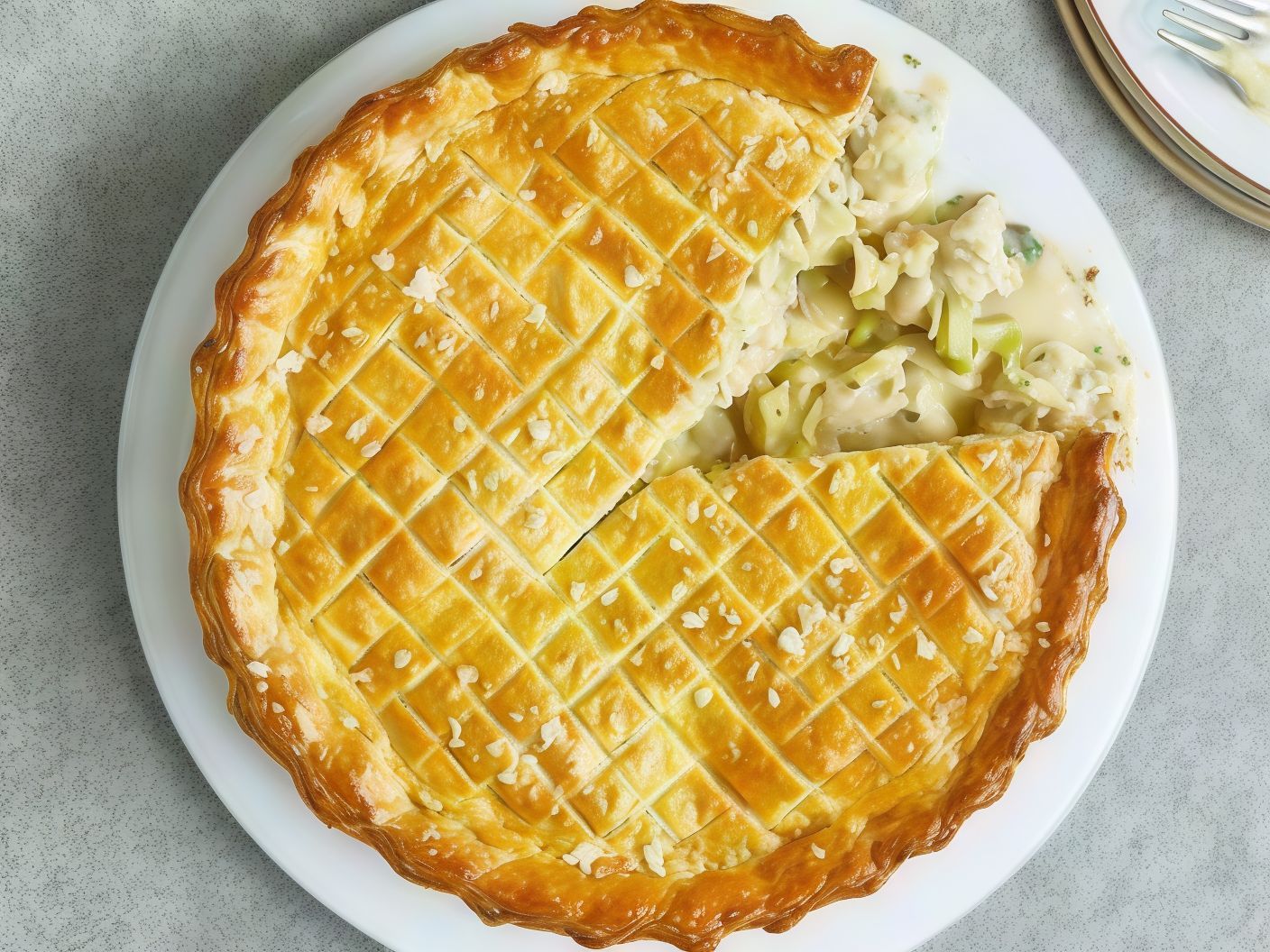 Mix Chicken Pie