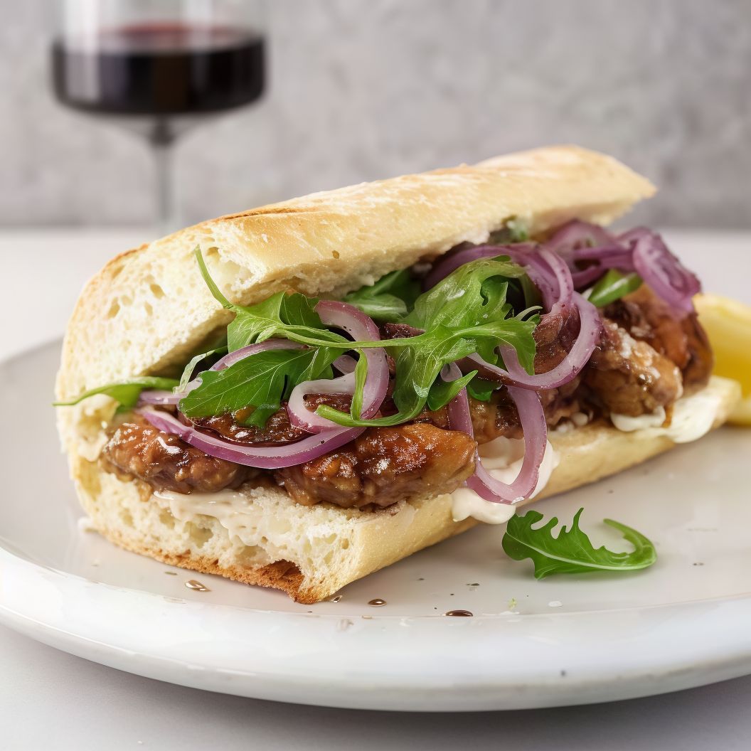 Liver Farm Sandwich