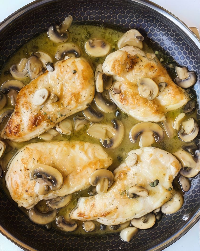 Chicken Piccata With Mushroom