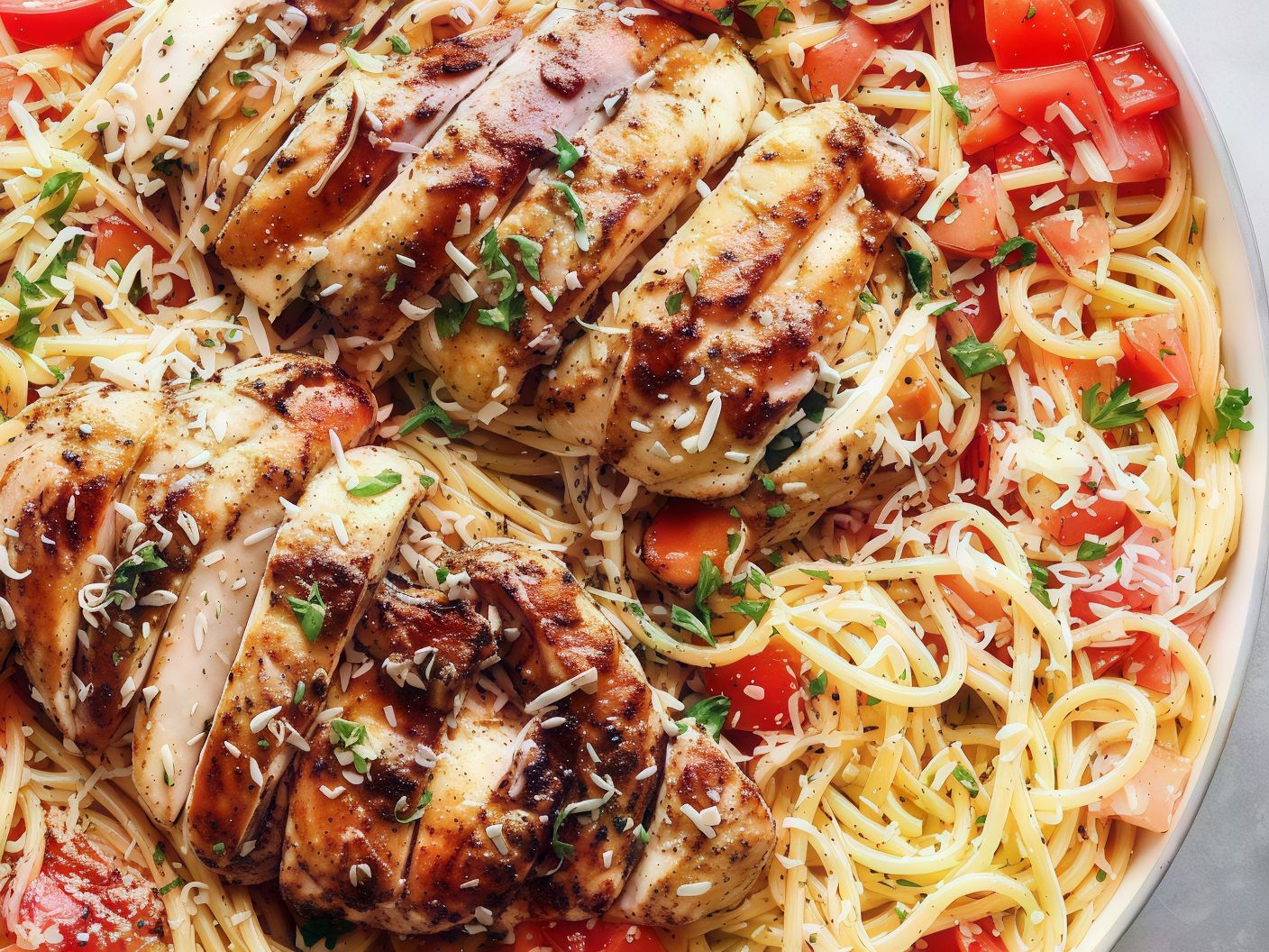 Grilled Chicken Pasta