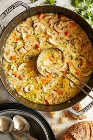 Chicken Mashroom Creamy Soup