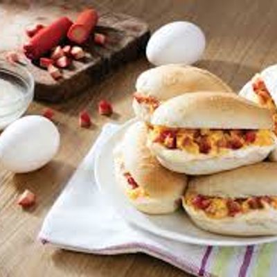 Egg Sausage Sandwich