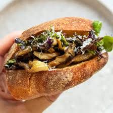 Chicken And Mushroom Sandwich With Oat Bread