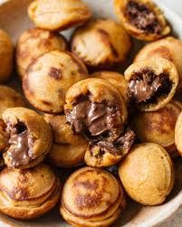 Nuttela Mini Pan Cakes