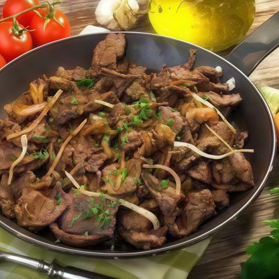 1/4 kilo liver and kidneys