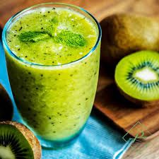 Kiwi Milk Fresh Juice