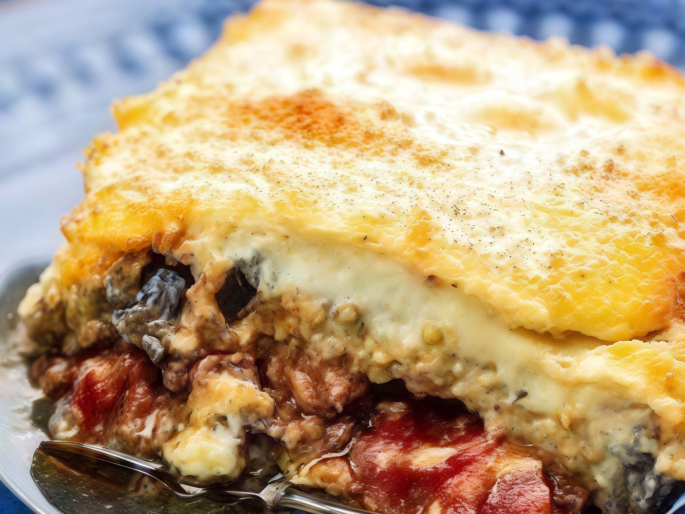 Mesakaa With Bechamel Casserole
