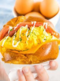Roumi Medahrag Eggs sandwich