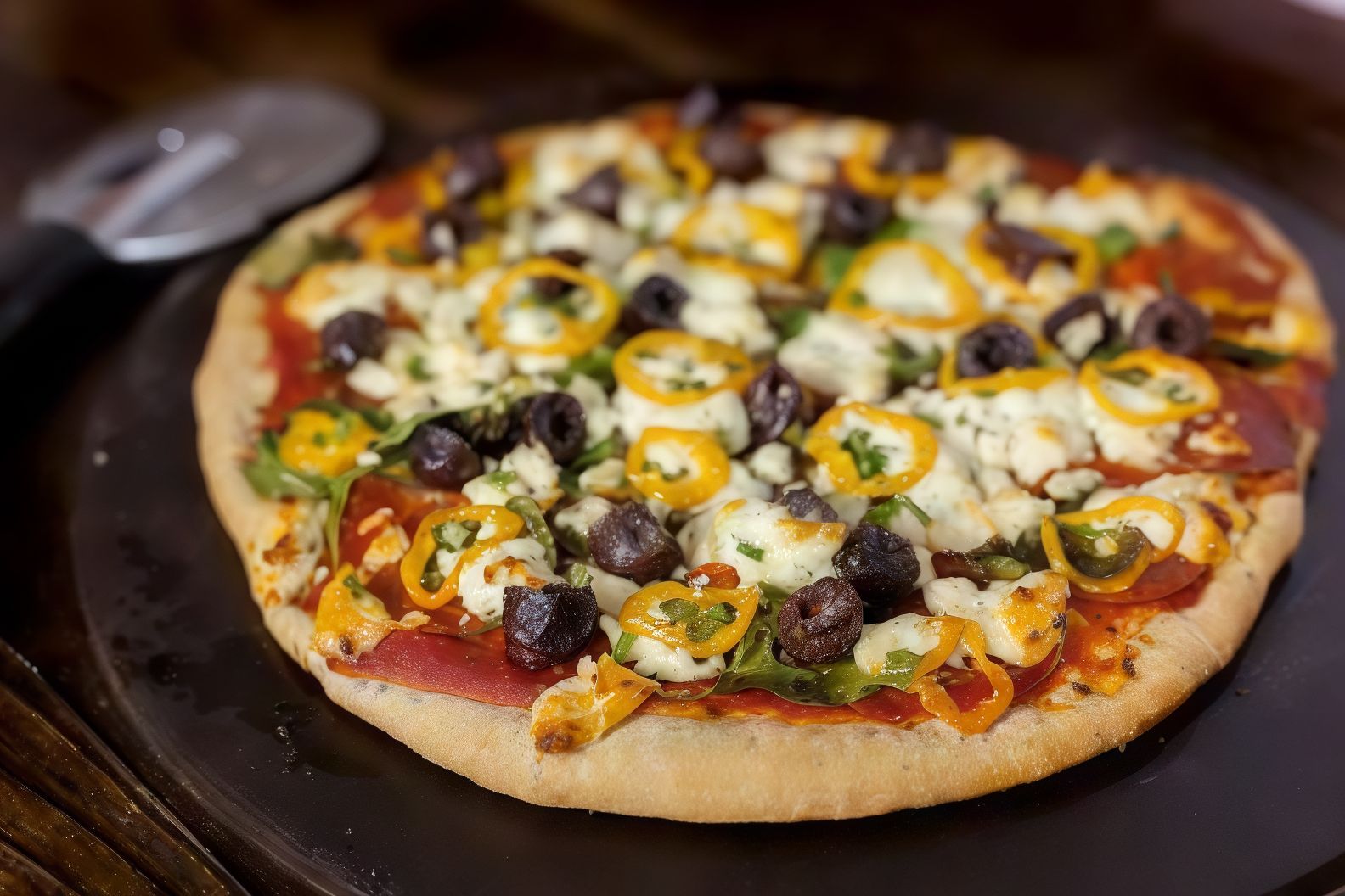 Super crunchy pizza