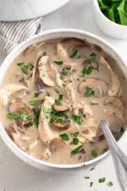 Mushroom And Chicken Soup