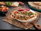 Falafel With Foul Sandwich