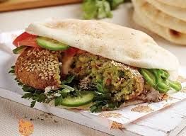 Stuffed Falafel With Eggs