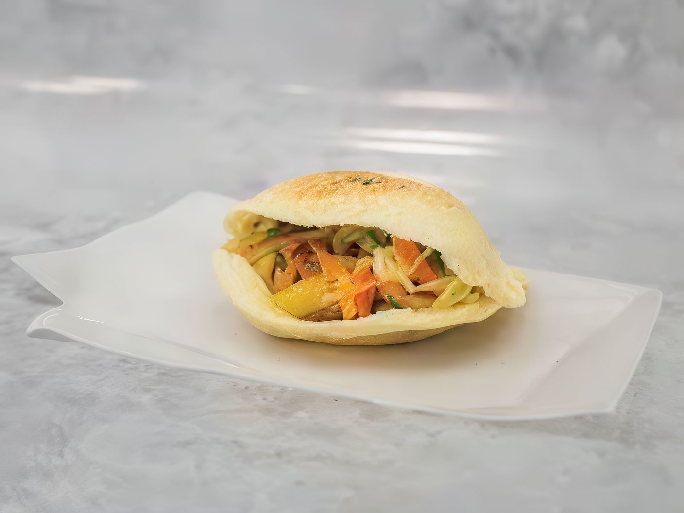 Potato Farm Ghanouj Sandwich