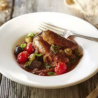 Mixed Sausage And Liver Dish