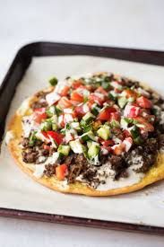 Meat Shawarma Pizza