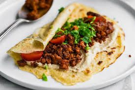 Meat Shawarma Crepe