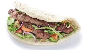 Meat Kebab Sandwich