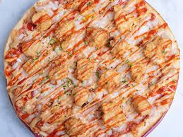 Spicy Super crunchy pizza