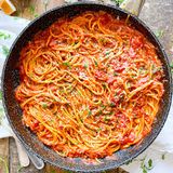 Smoked With Red Sauce