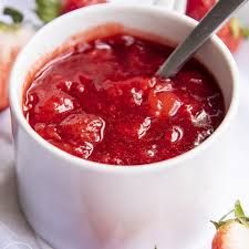 Strawberry sauce